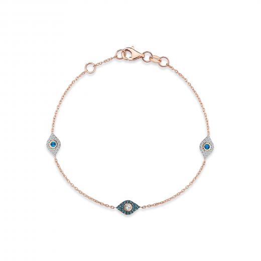 LONDON BLUE-PIRLANTA BİLEKLİK